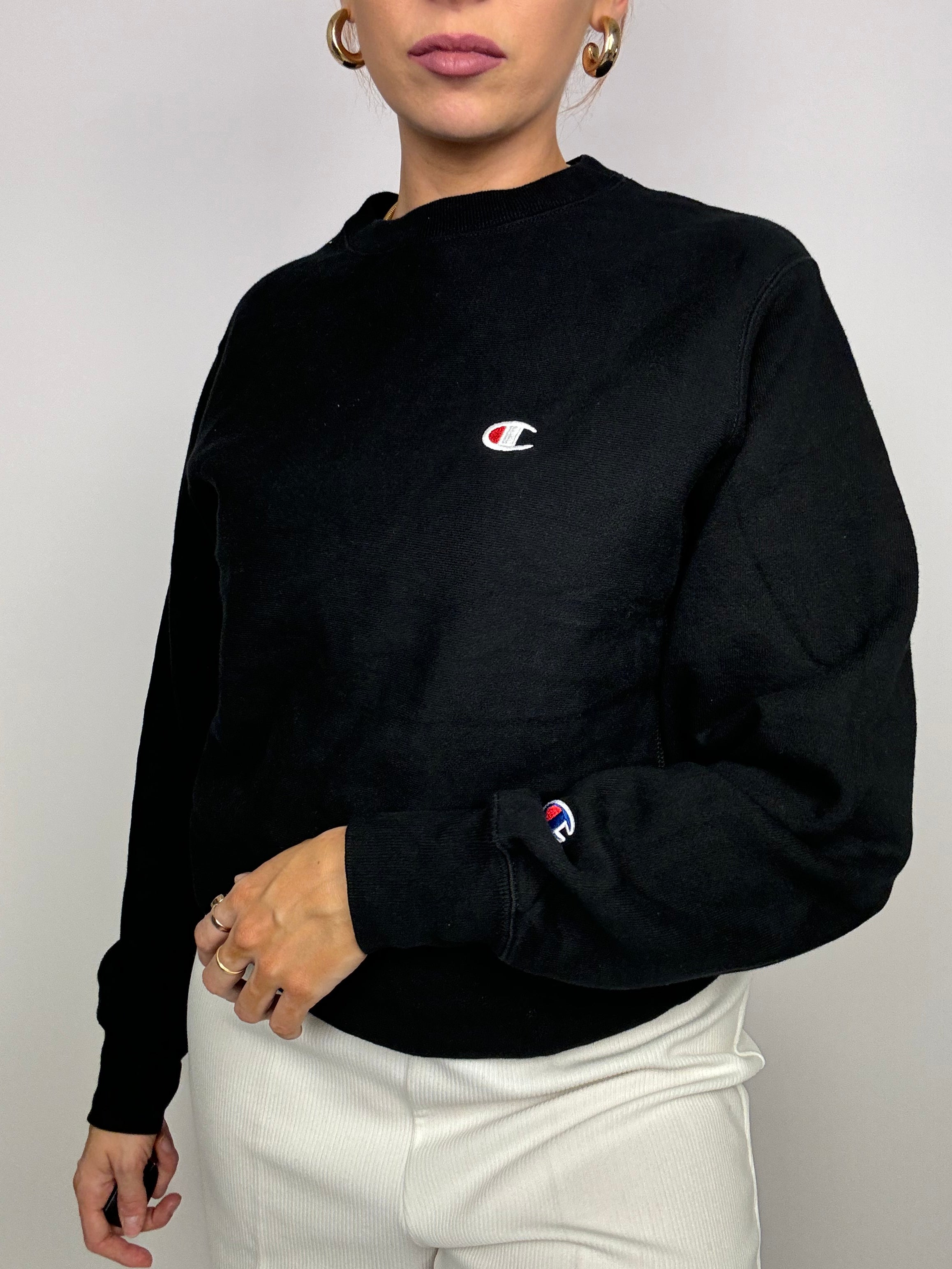 Champion Black American Vintage Sweater