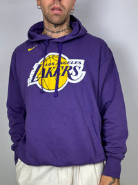 Lila-gelber Lakers-Hoodie