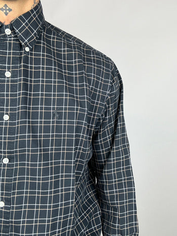 Ralph Lauren Black Plaid Shirt