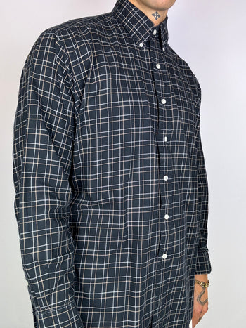 Ralph Lauren Black Plaid Shirt