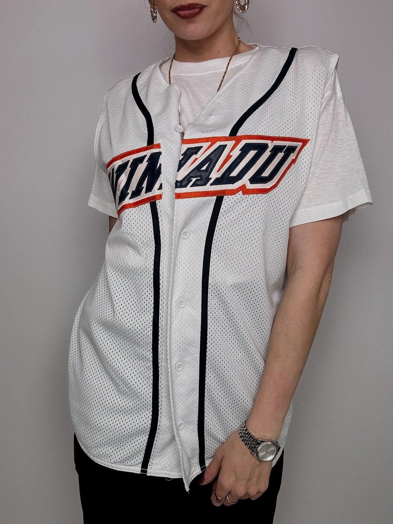 Vintage American Jersey White M