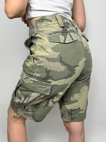 Vintage military cargo shorts