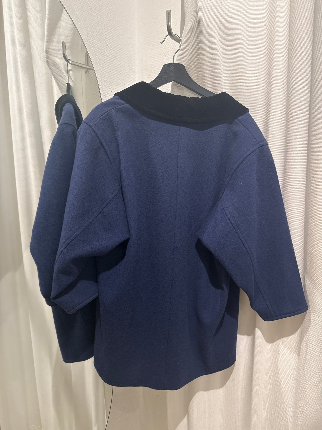 Manteau court marine M/L live