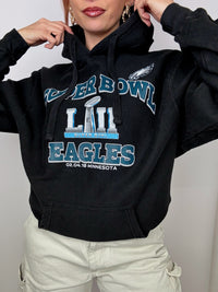 Black super bowl sweater Vintage M/L