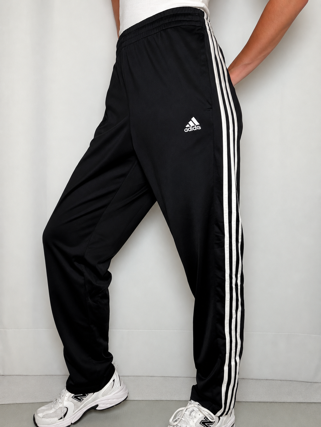Jogging noir et blanc Adidas M vintage
