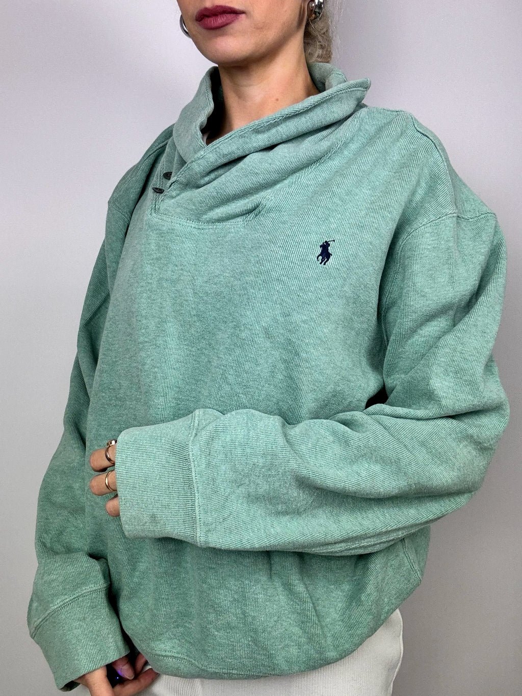 Ralph Lauren Pullover mit Schalkragen