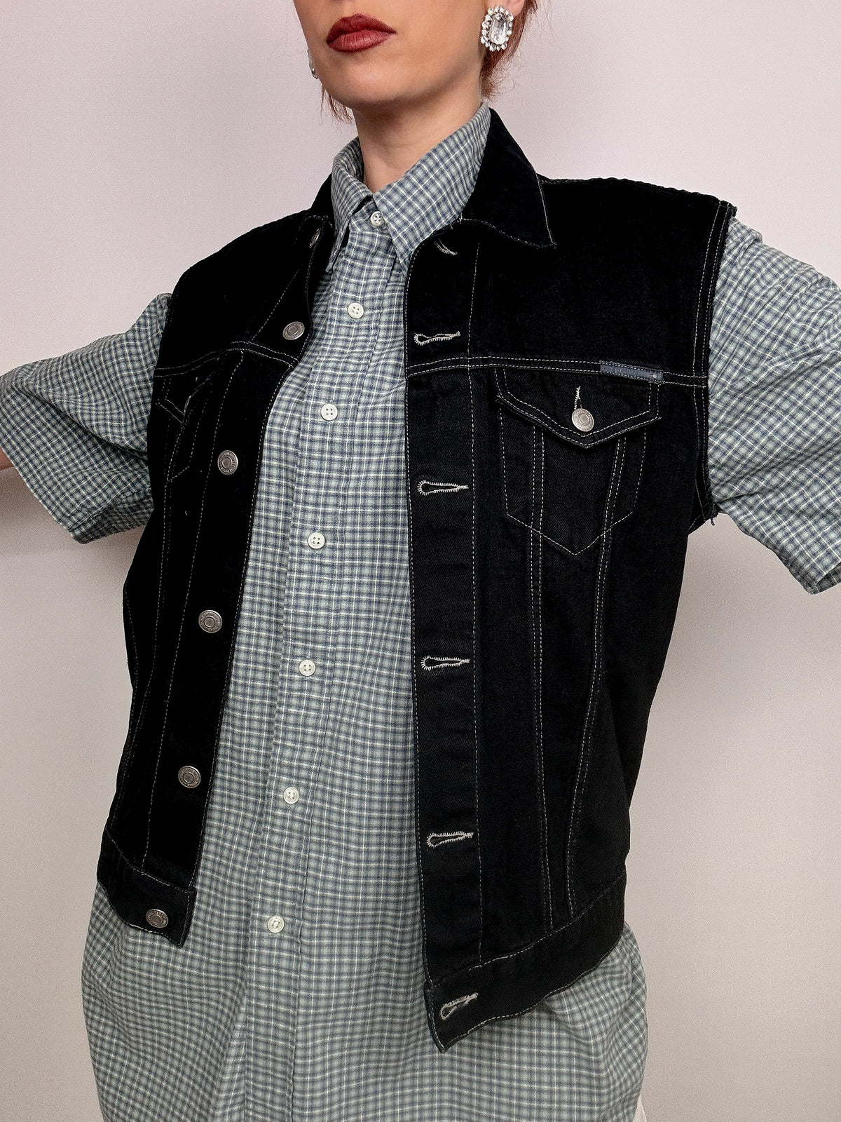 Vintage Jeansweste M
