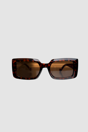 Vintage Recycled Rectangular Tortoiseshell Glasses