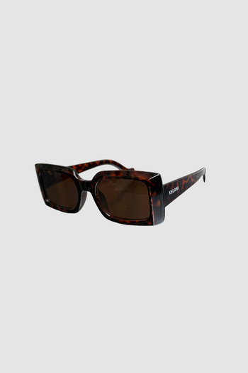 Vintage Recycled Rectangular Tortoiseshell Glasses