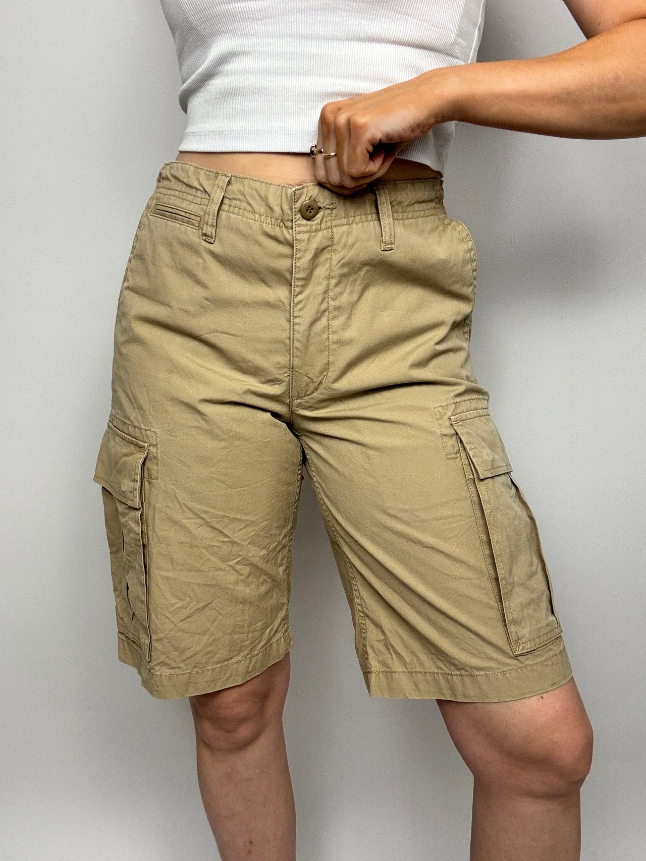 Short cargo beige vintage