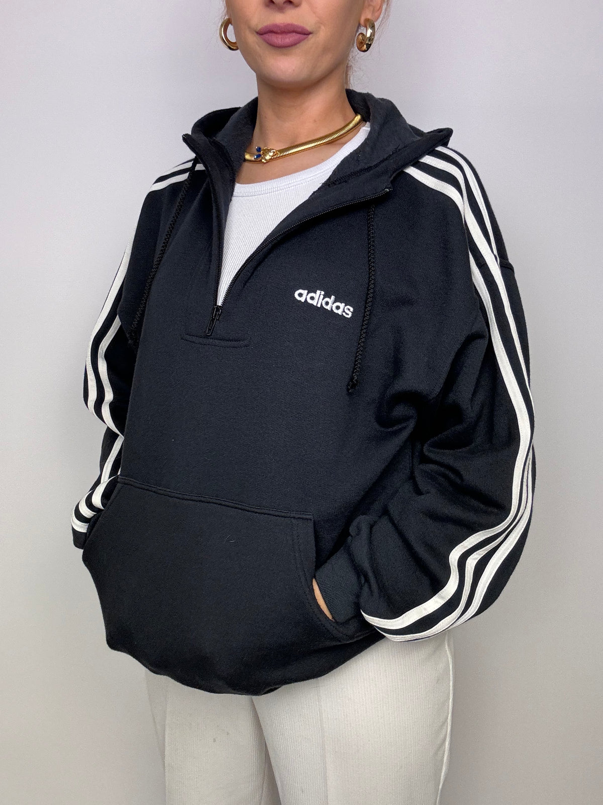 Adidas Black American Vintage Sweater