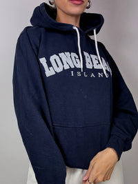 Navy blue hoodie
