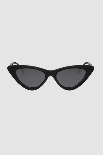 Vintage Recycled Cat Eye Black Glasses 