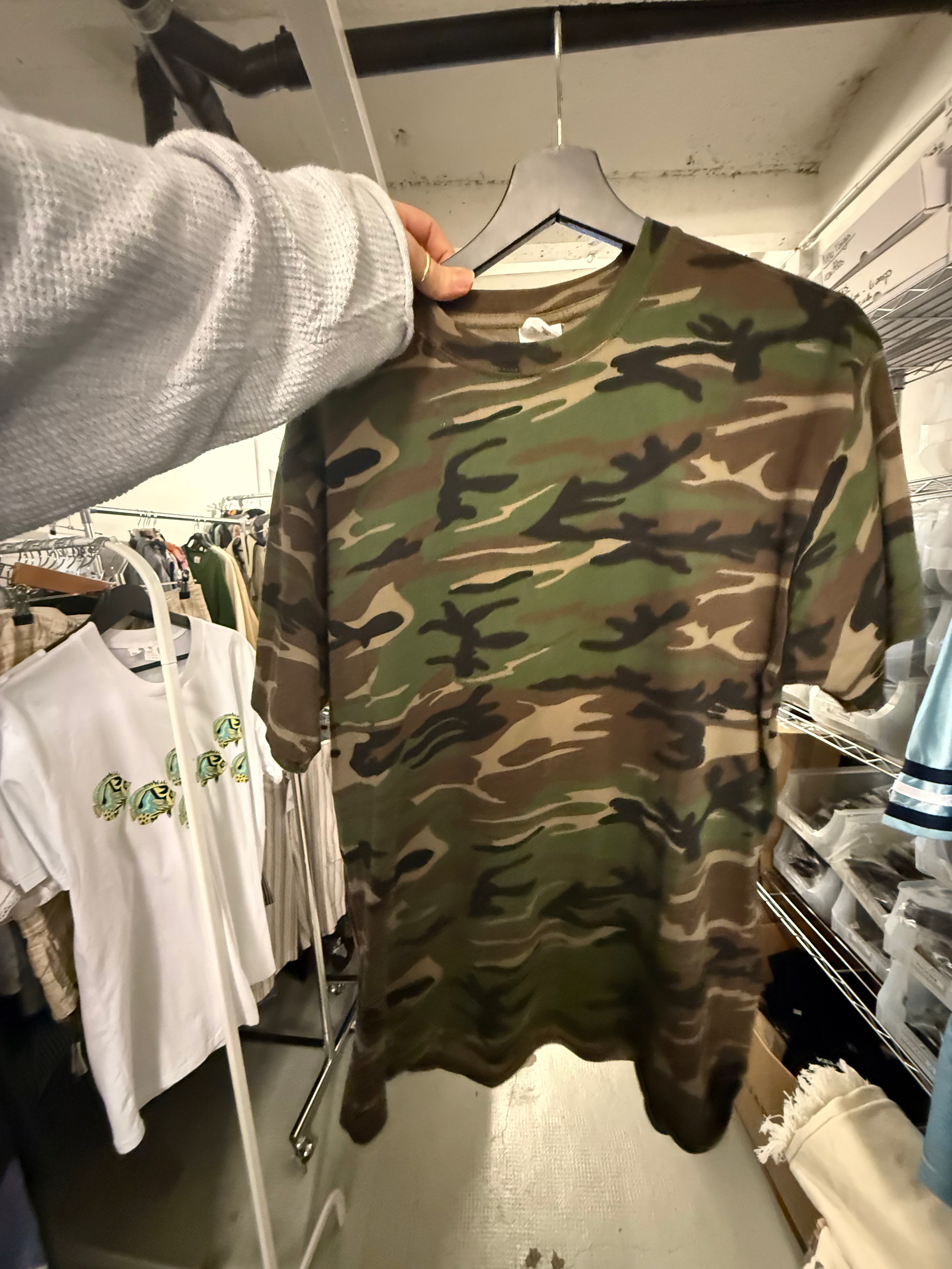 Tshirt camouflage L live