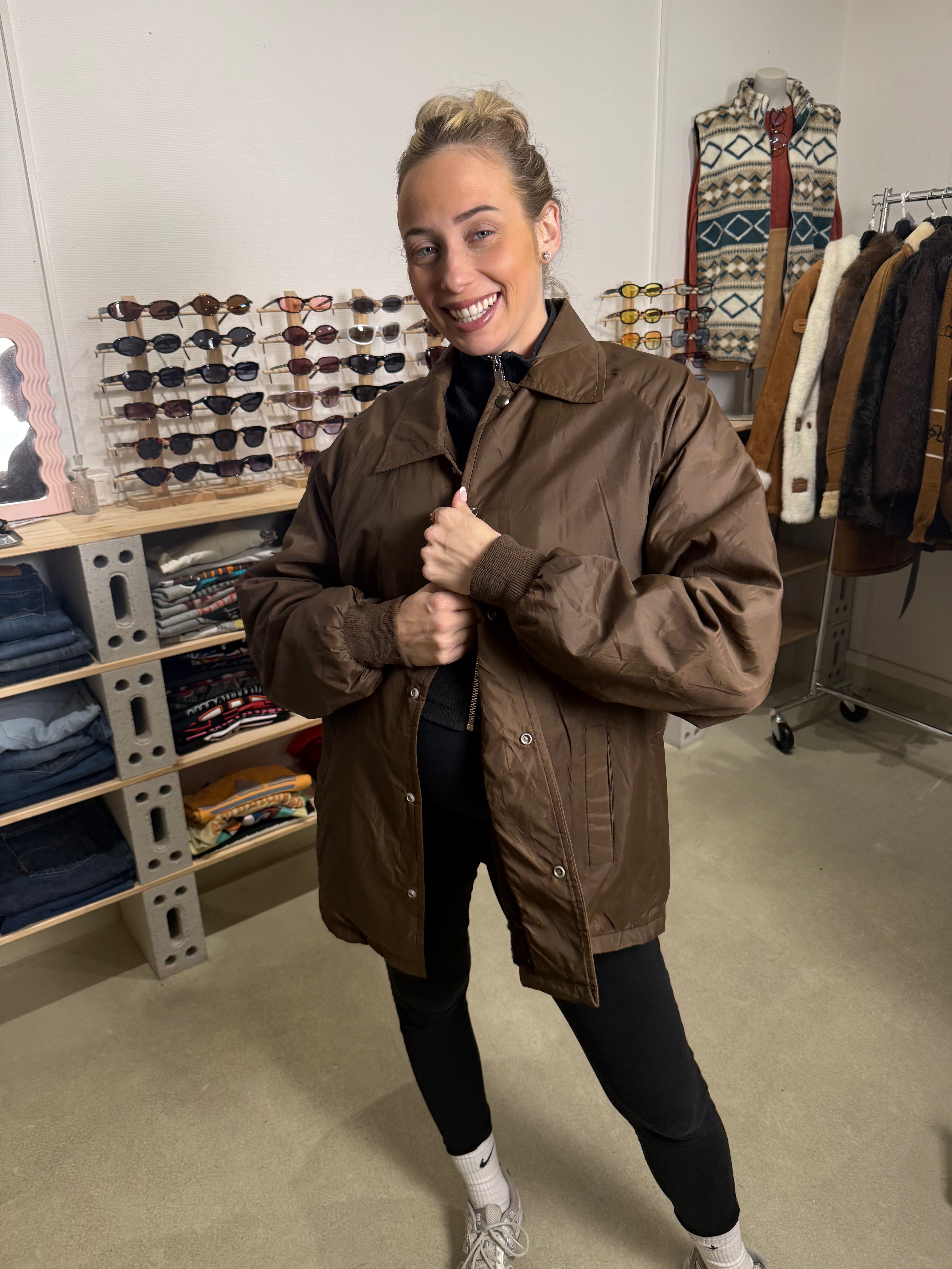 Veste imper marron live