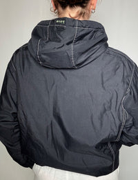 Coupe vent noir Nike S vintage