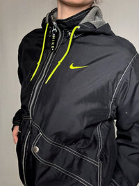 Coupe vent noir Nike S vintage