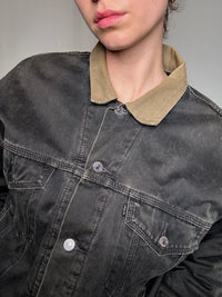 Veste en jean grise Levi's M/L vintage
