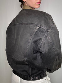 Veste en jean grise Levi's M/L vintage