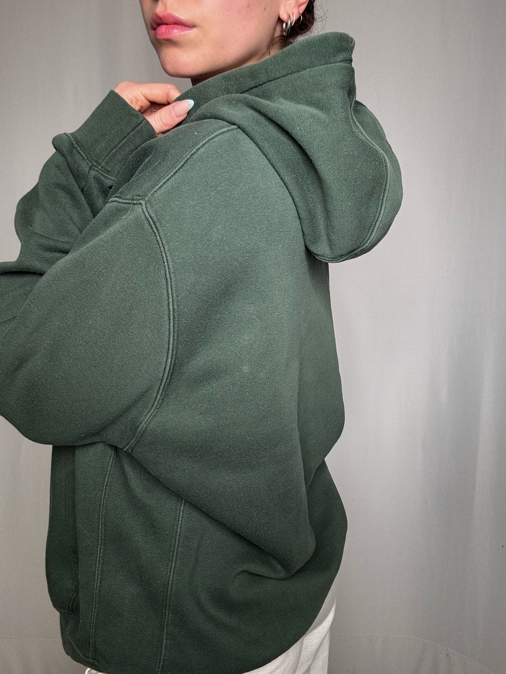 Sweat vert Nike L vintage
