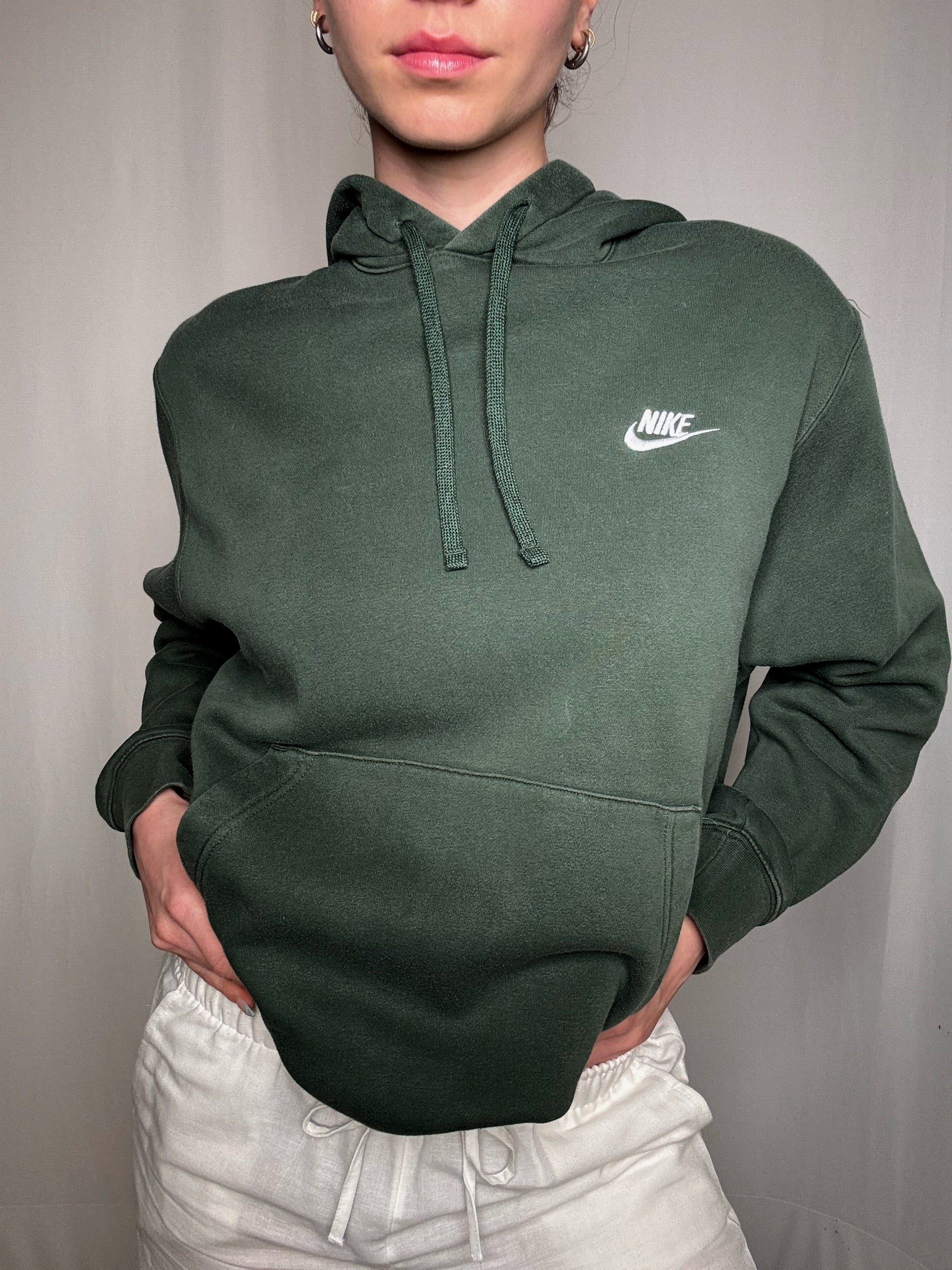 Sweat vert Nike L vintage