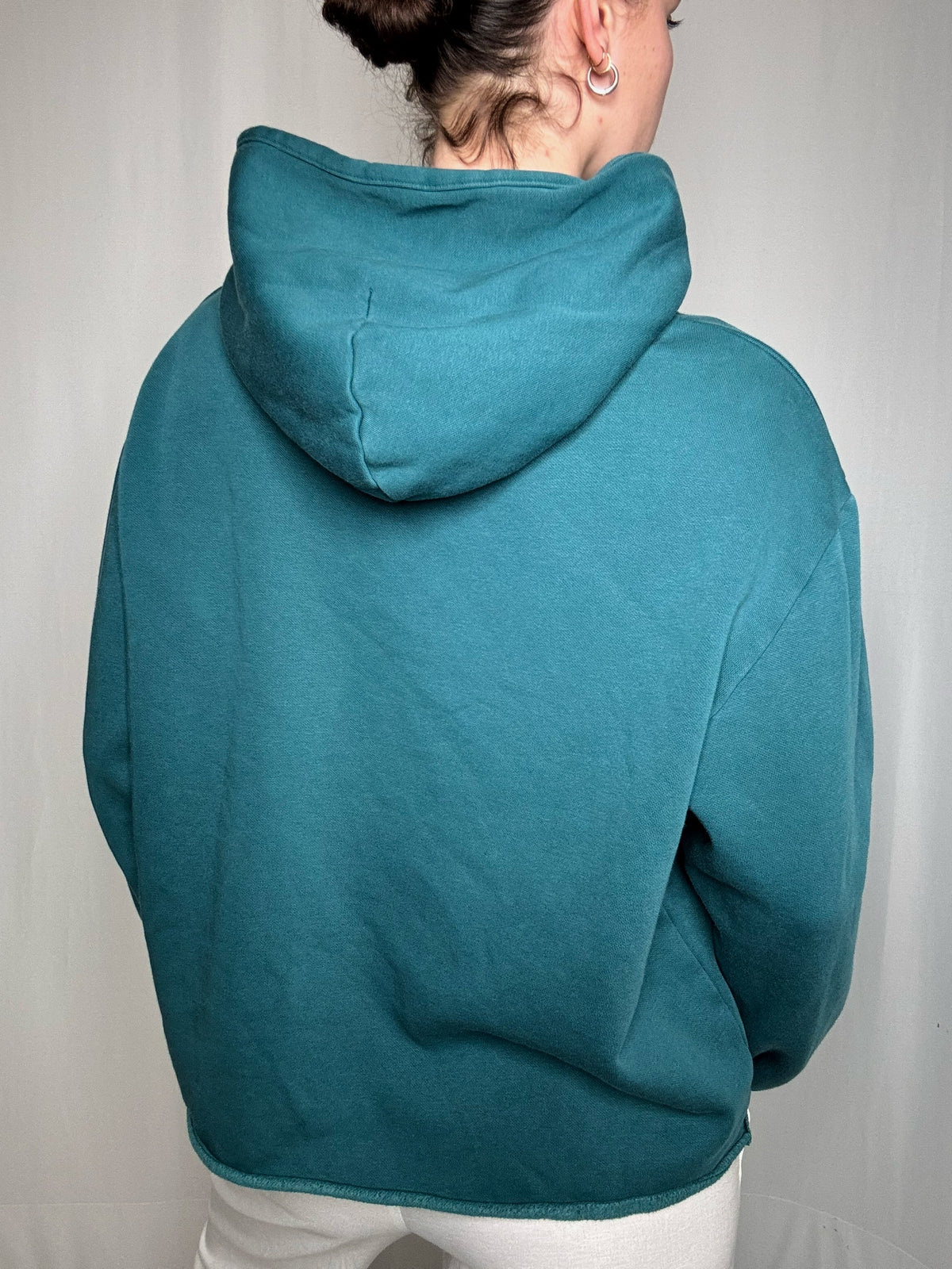 Puma L vintage teal sweatshirt