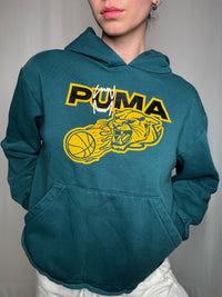 Puma L vintage teal sweatshirt