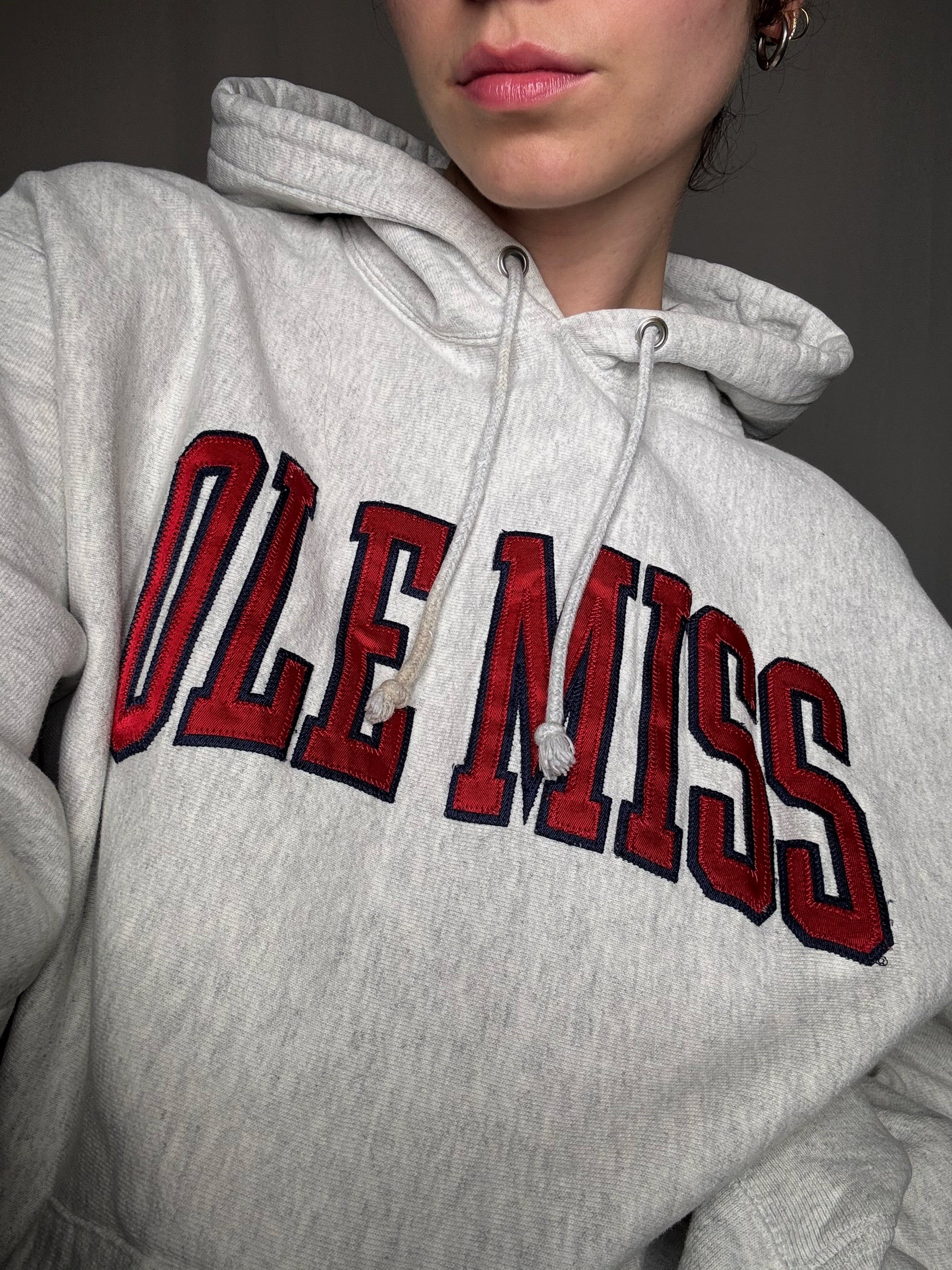 Sweat gris Champion x Olemiss