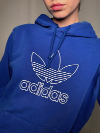 Sweat bleu roi Adidas M vintage