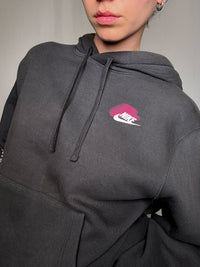 Sweat gris foncé Nike L vintage
