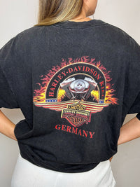 HARLEYD DAVIDSON XL Vintage schwarzes T-Shirt