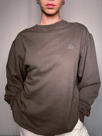 Braunes Adidas Sweatshirt Gr. L, Vintage