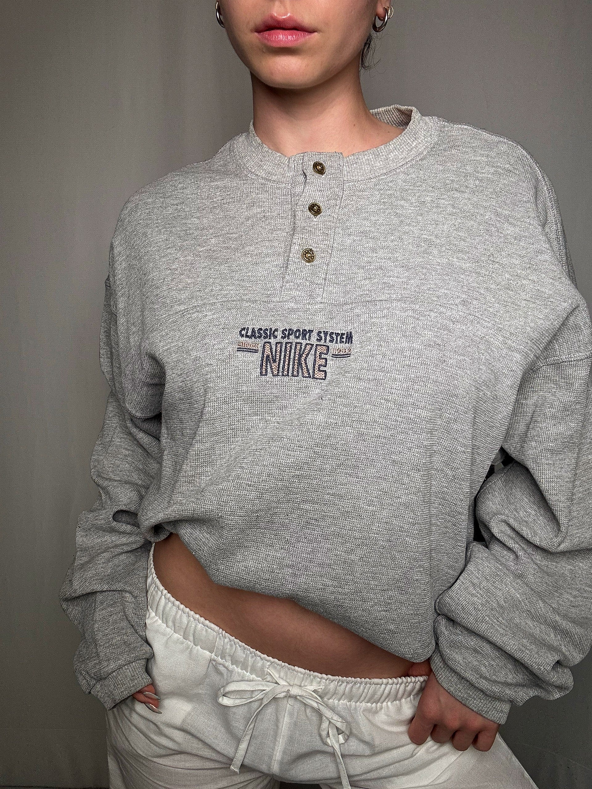 Sweat gris Nike XL vintage