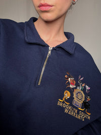 Sweat brodé Looney Tunes 2XL vintage
