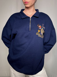 Sweat brodé Looney Tunes 2XL vintage