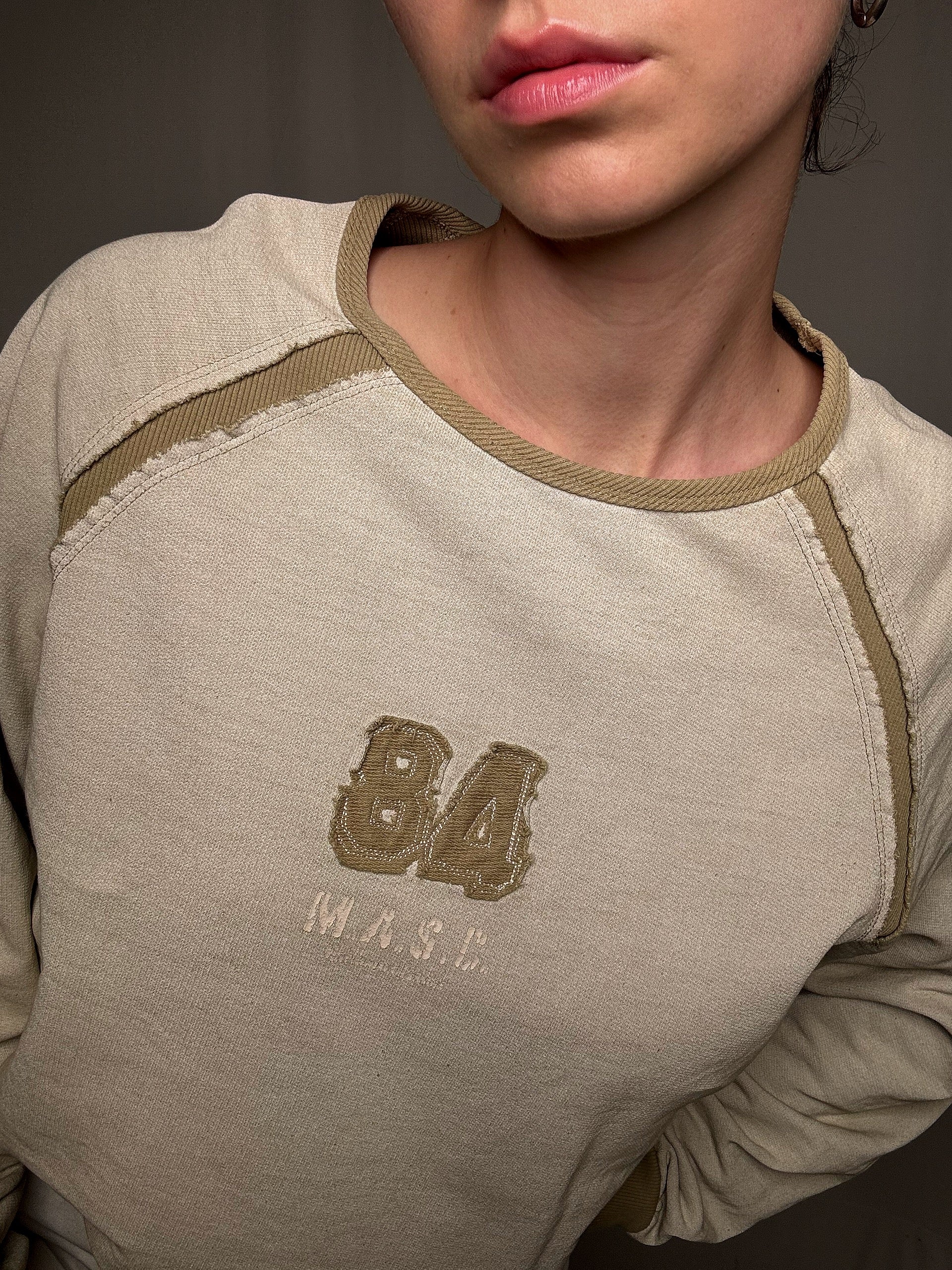 Sweat beige Marlboro Classic XL vintage
