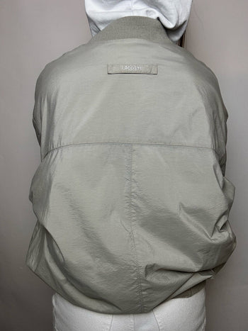 Bomber en coton gris LACOSTE XXL vintage