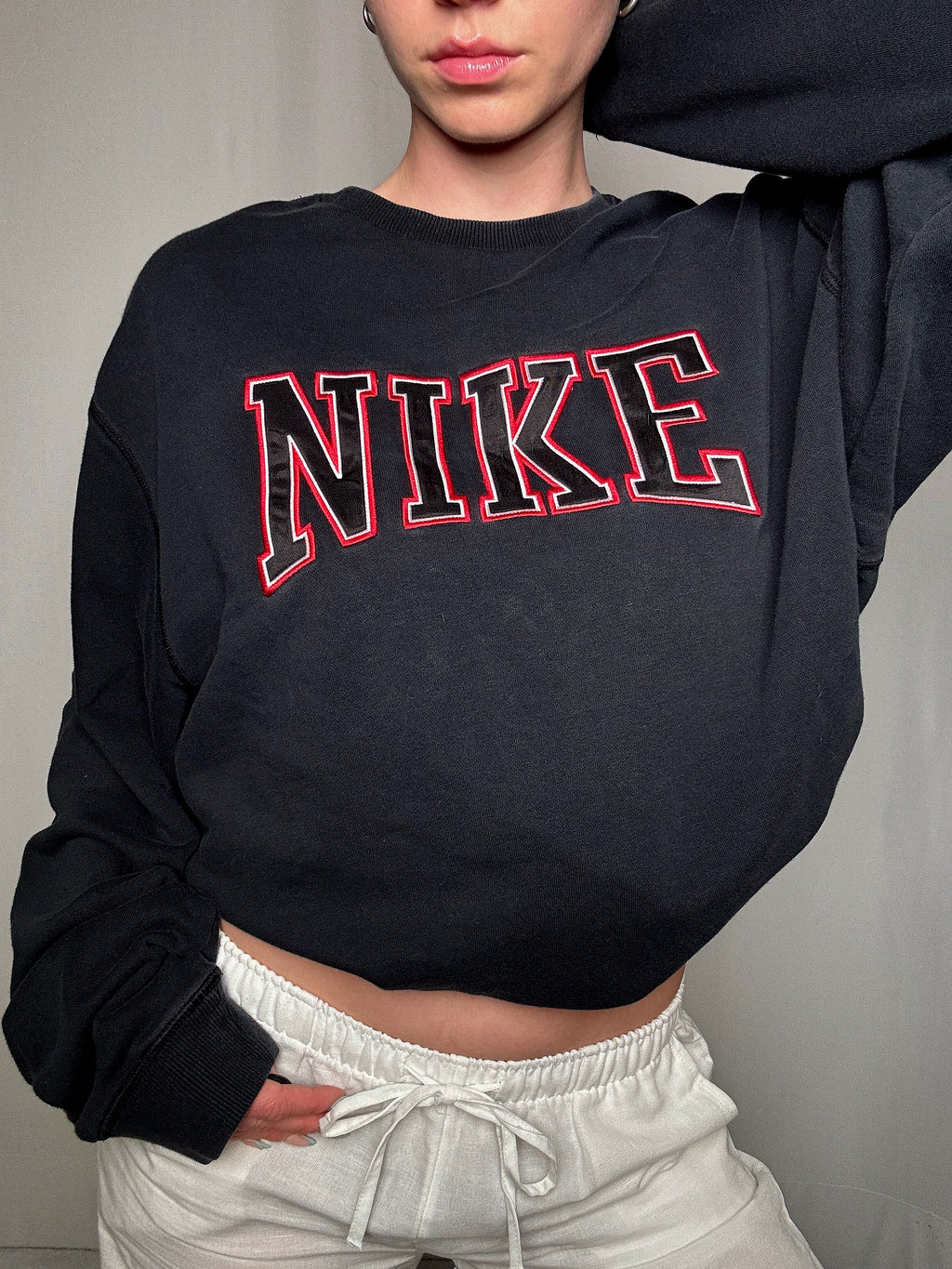 Sweat noir Nike XXL vintage