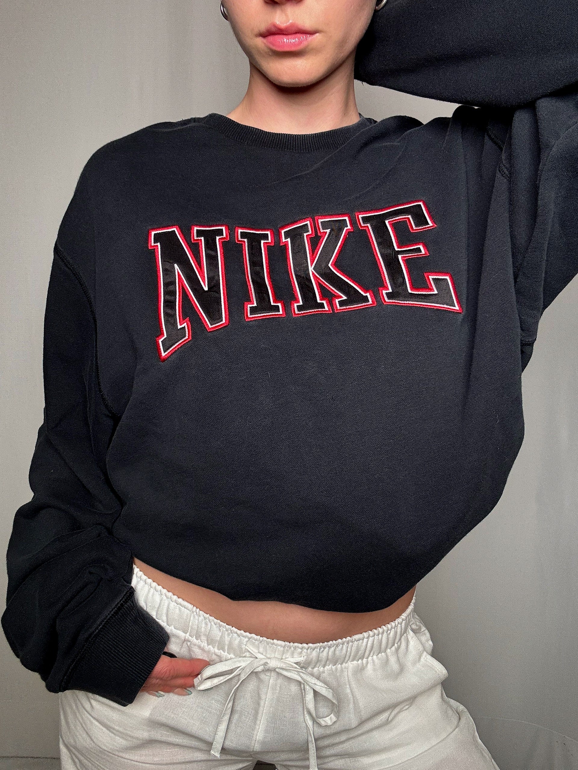 Sweat noir Nike XXL vintage
