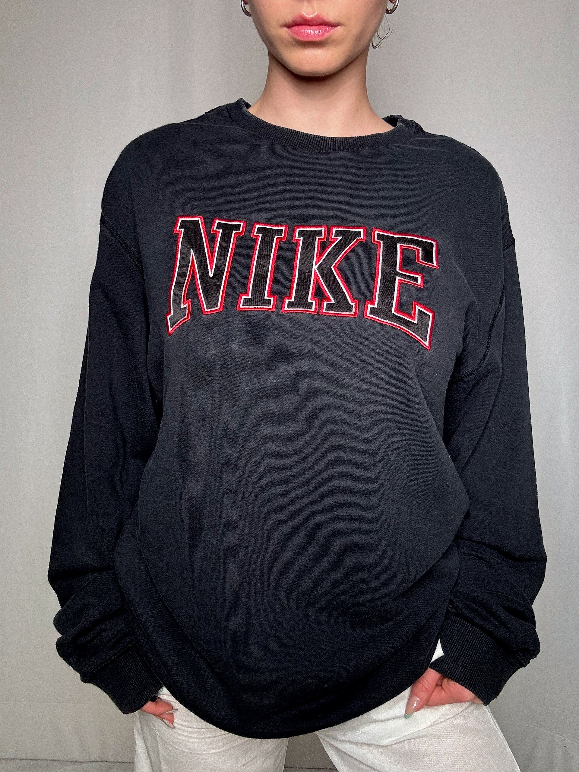 Sweat noir Nike XXL vintage