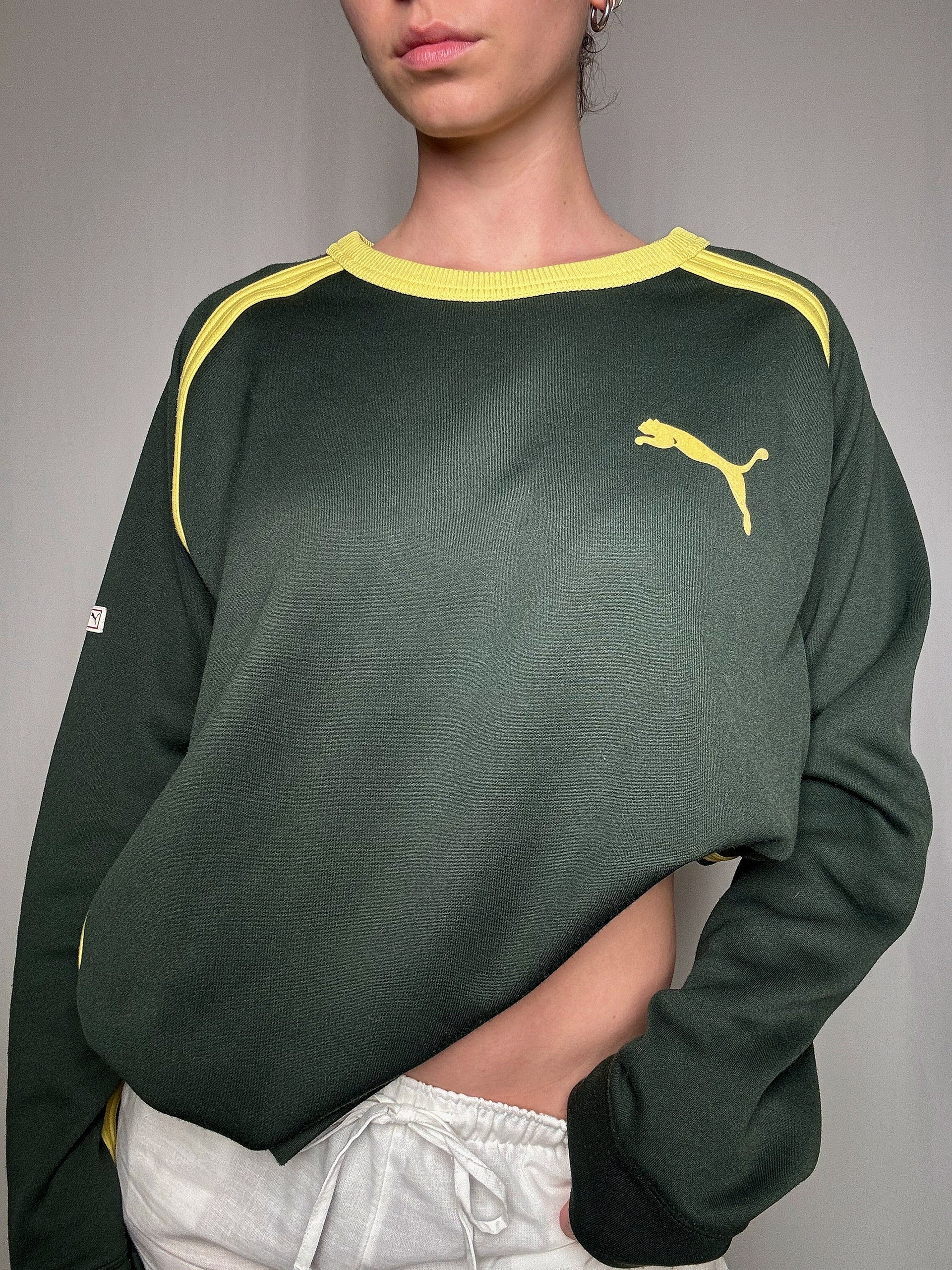 Sweat bicolore Puma XL vintage