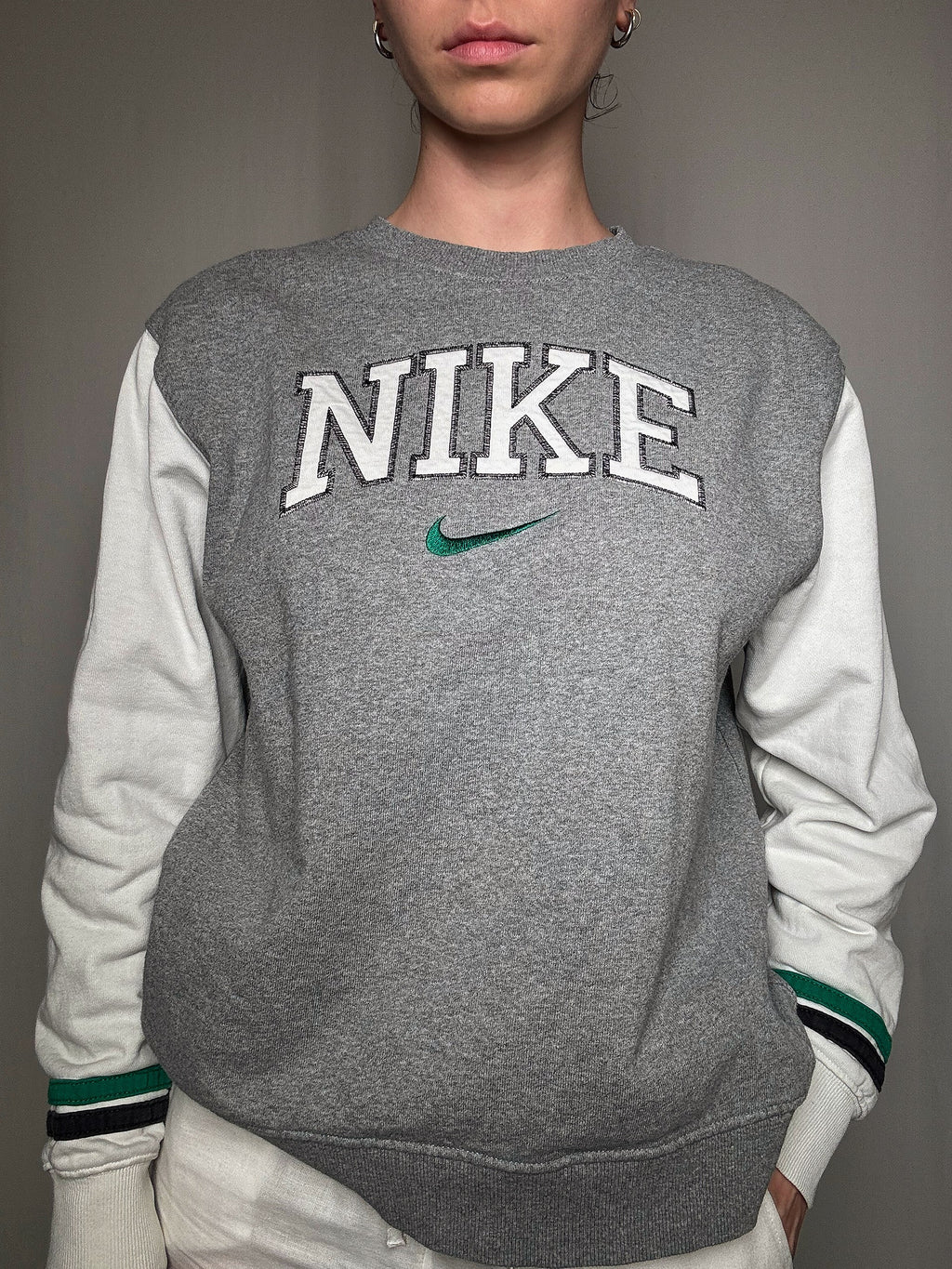 Sweat gris Nike M vintage