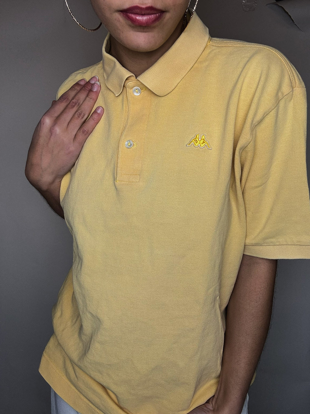 Polo pêche Kappa M vintage