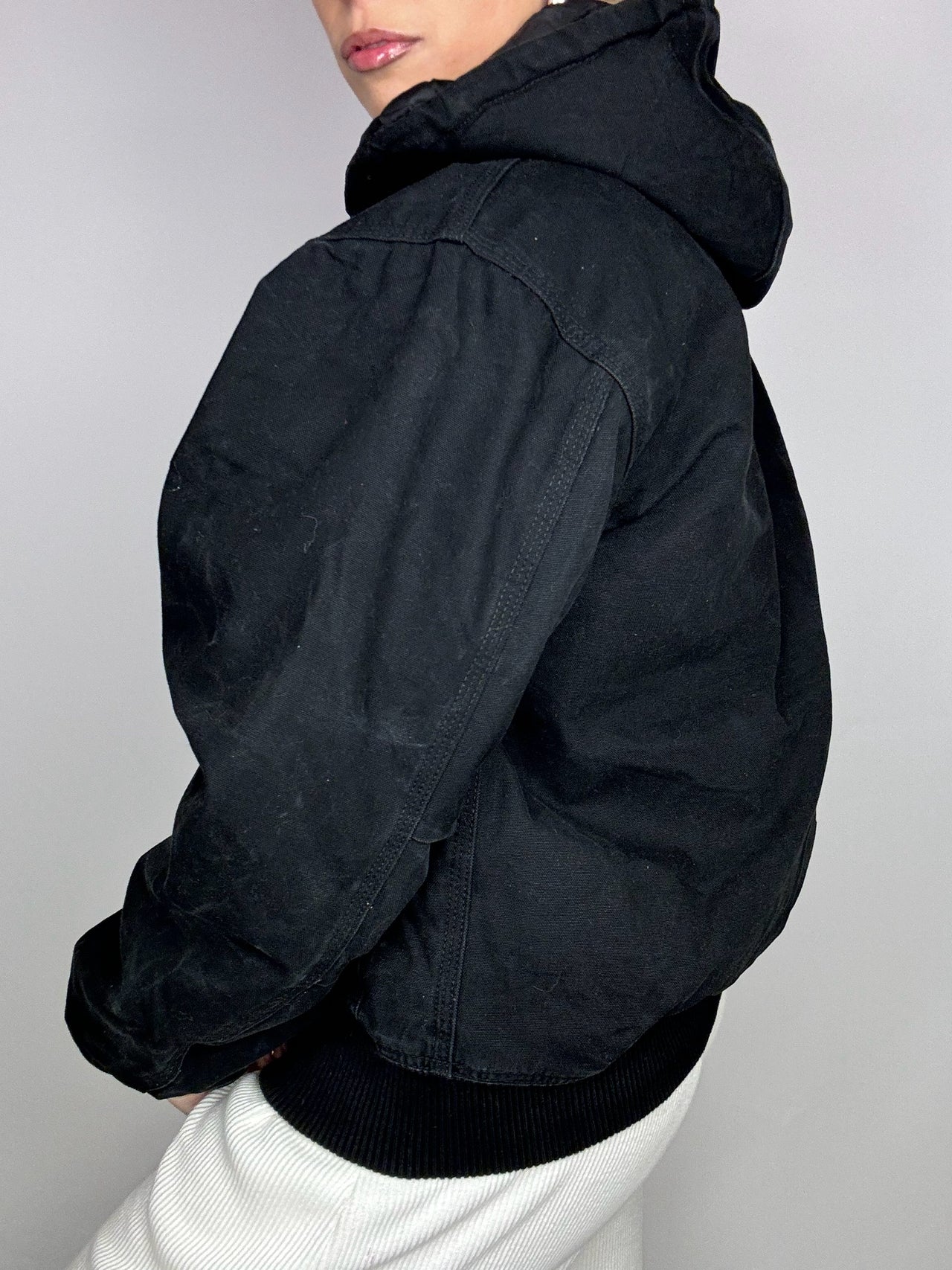 Bomber en coton noir DICKIES M vintage