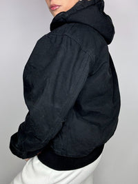 Bomber en coton noir DICKIES M vintage