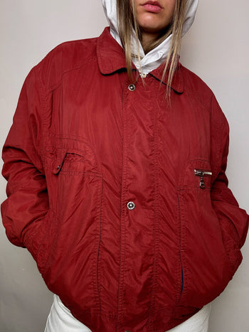 Bomber rouge M vintage