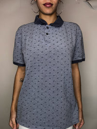Polo bleu Banana Republic L vintage