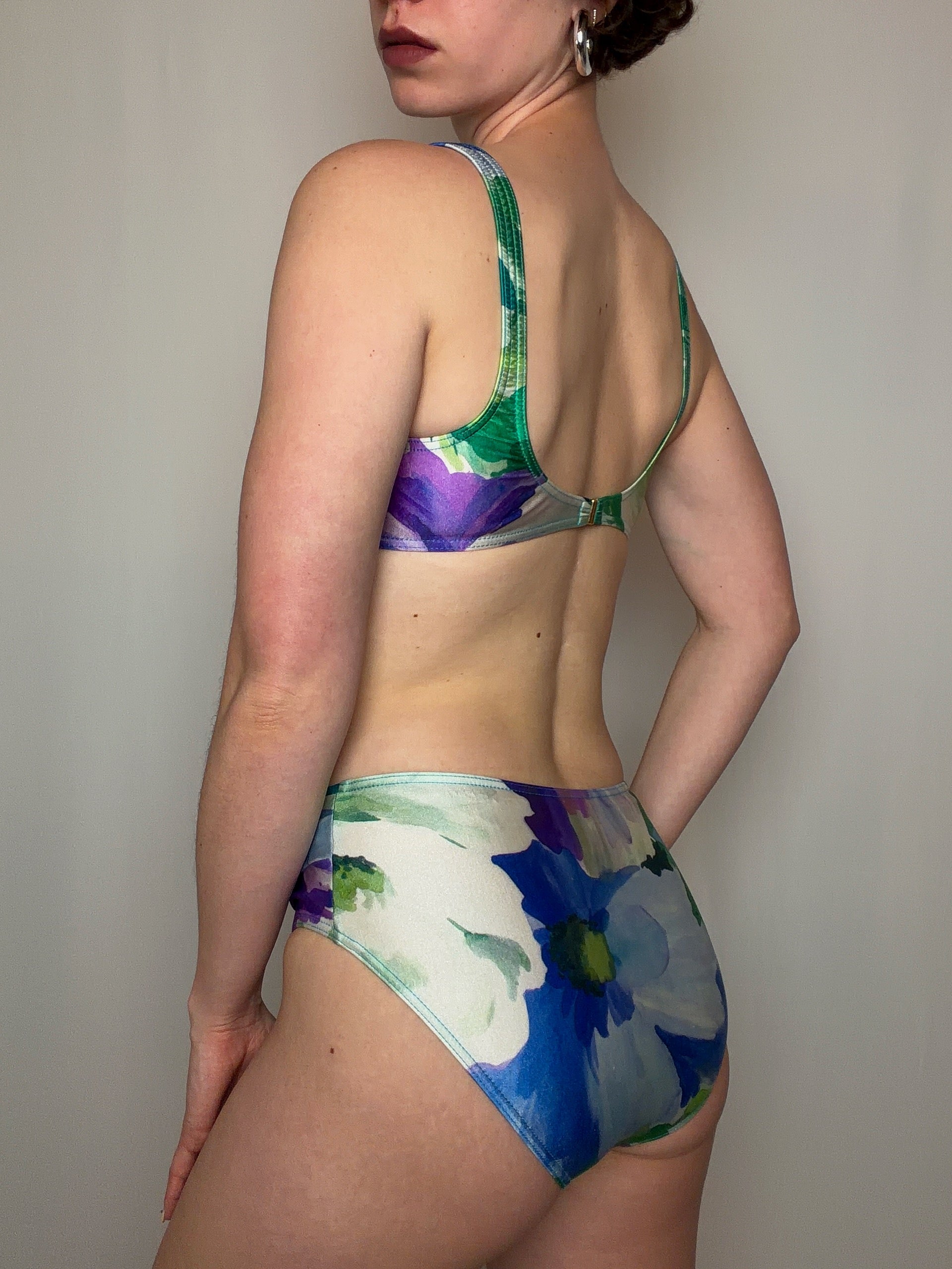 Maillot de bain coloré S vintage