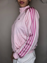 Jacket de sport rose Adidas S vintage