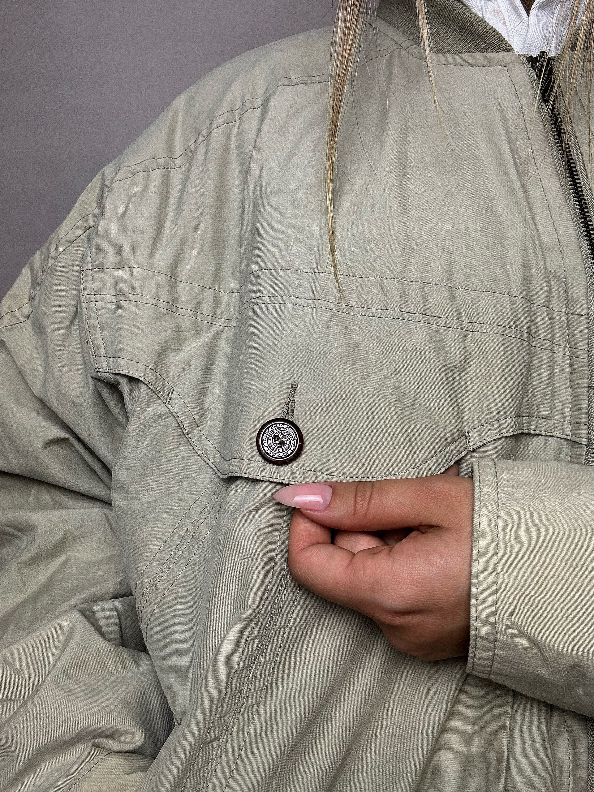 Bomber greige L vintage